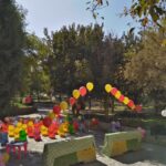 فضای بیرونی مهد کودک قائم اسلامشهر